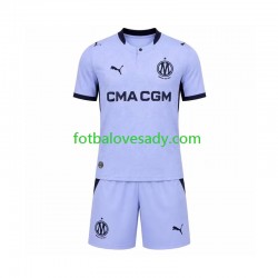 Olympique Marseille Děti Fotbalový dres Třetí 2026-2027 Krátký rukáv