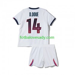 Paris Saint-Germain Desire Doue 14 Děti Fotbalový dres Venkovní 2026-2027 Krátký rukáv