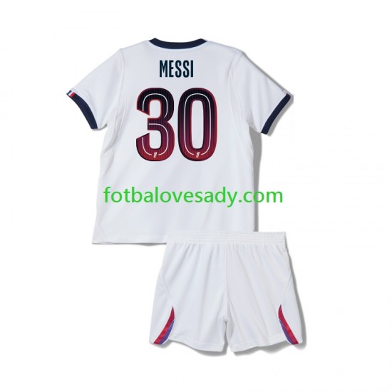 Paris Saint-Germain Lionel Messi 30 Děti Fotbalový dres Venkovní 2026-2027 Krátký rukáv