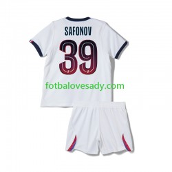 Paris Saint-Germain Matvey Safonov 39 Děti Fotbalový dres Venkovní 2026-2027 Krátký rukáv