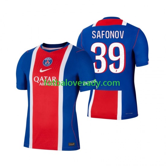 Paris Saint-Germain Matvey Safonov 39 Muži Fotbalový dres Domácí 2026-2027 Krátký rukáv
