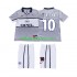 Paris Saint-Germain Retro OKOCHA 10 2000 2001 Děti Fotbalový dres Venkovní Krátký rukáv