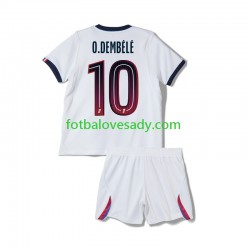 Paris Saint-Germain Ousmane Dembele 10 Děti Fotbalový dres Venkovní 2026-2027 Krátký rukáv