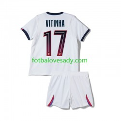 Paris Saint-Germain Vitinha 17 Děti Fotbalový dres Venkovní 2026-2027 Krátký rukáv
