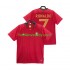 Portugalsko Retro Cristiano Ronaldo 7 2018 Muži Fotbalový dres Domácí Krátký rukáv