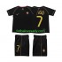 Portugalsko Retro FIGO 7 2006 Děti Fotbalový dres Venkovní Krátký rukáv