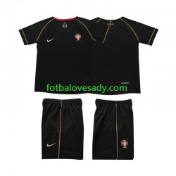 Portugalsko Retro 2006 Děti Fotbalový dres Venkovní Krátký rukáv