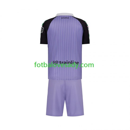 Real Betis Retro Brankář Děti Fotbalový dres Domácí 2025-2026 Krátký rukáv