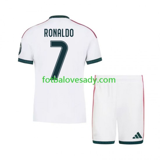 Real Madrid Cristiano Ronaldo 7 Děti Fotbalový dres Domácí 2026-2027 Krátký rukáv