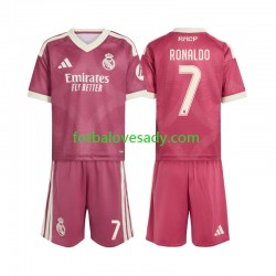 Real Madrid Cristiano Ronaldo 7 Děti Fotbalový dres Třetí 2026-2027 Krátký rukáv
