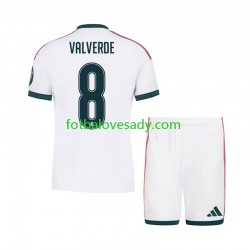 Real Madrid Federico Valverde 8 Děti Fotbalový dres Domácí 2026-2027 Krátký rukáv