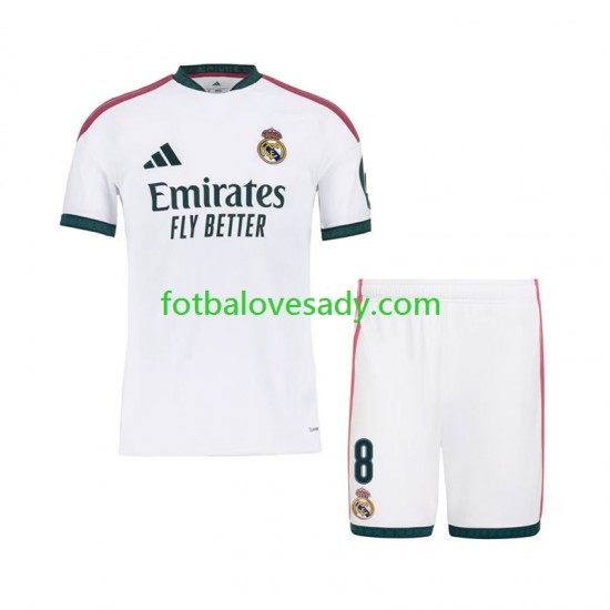 Real Madrid Federico Valverde 8 Děti Fotbalový dres Domácí 2026-2027 Krátký rukáv