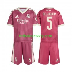 Real Madrid Jude Bellingham 5 Děti Fotbalový dres Třetí 2026-2027 Krátký rukáv
