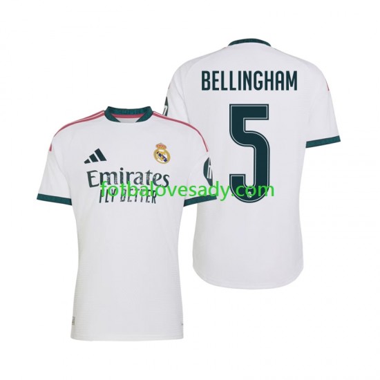 Real Madrid Jude Bellingham 5 Muži Fotbalový dres Domácí 2026-2027 Krátký rukáv