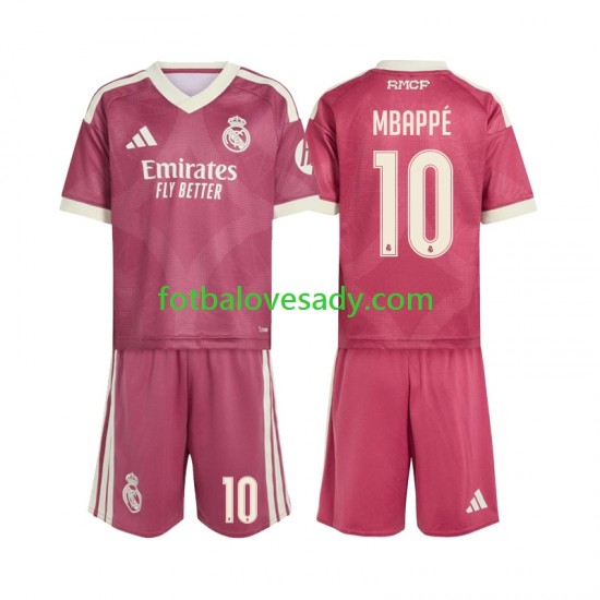 Real Madrid Kylian Mbappe 10 Děti Fotbalový dres Třetí 2026-2027 Krátký rukáv