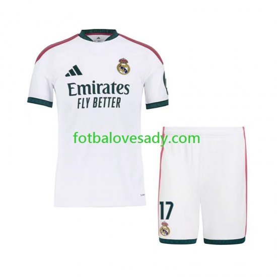 Real Madrid Marc Cucurella 17 Děti Fotbalový dres Domácí 2026-2027 Krátký rukáv