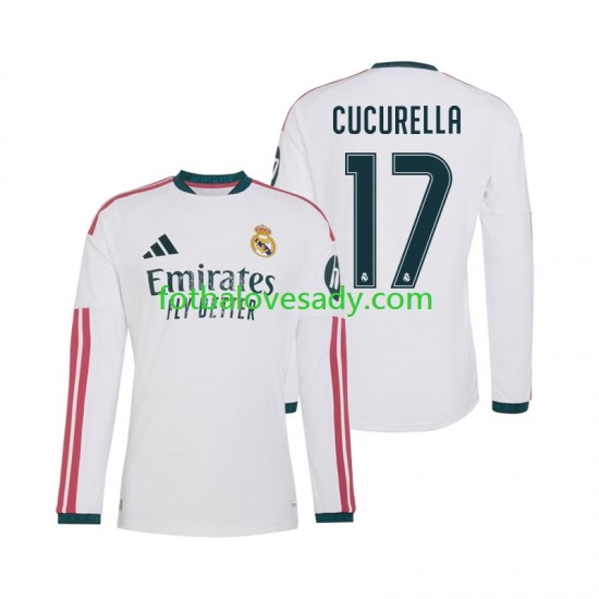 Real Madrid Marc Cucurella 17 Muži Fotbalový dres Domácí 2026-2027 Dlouhý rukáv