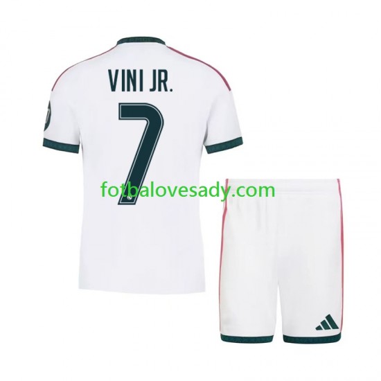 Real Madrid Vinicius Junior 7 Děti Fotbalový dres Domácí 2026-2027 Krátký rukáv