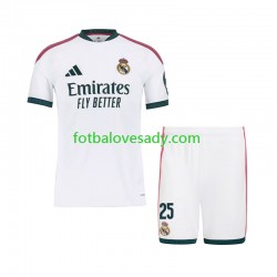 Real Madrid Yan Diomande 25 Děti Fotbalový dres Domácí 2026-2027 Krátký rukáv