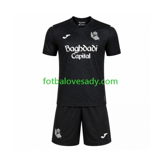 Real Sociedad Děti Fotbalový dres Venkovní 2026-2027 Krátký rukáv
