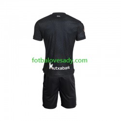 Real Sociedad Děti Fotbalový dres Venkovní 2026-2027 Krátký rukáv