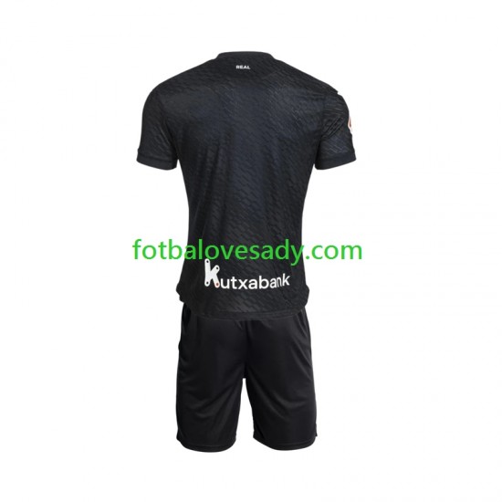 Real Sociedad Děti Fotbalový dres Venkovní 2026-2027 Krátký rukáv