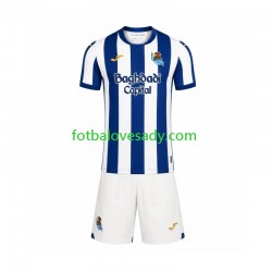 Real Sociedad Děti Fotbalový dres Domácí 2026-2027 Krátký rukáv