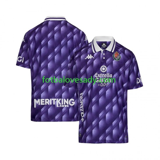 Real Valladolid Retro Muži Fotbalový dres Domácí 2025-2026 Krátký rukáv