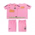 Retro Santos 2012 2013 Děti Fotbalový dres Čtvrtý Krátký rukáv