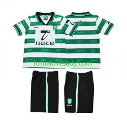 Sporting CP Retro 1999 2000 Děti Fotbalový dres Domácí Krátký rukáv