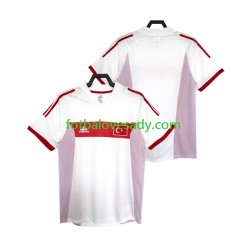 Turecko Retro 2002 Muži Fotbalový dres Venkovní Krátký rukáv