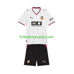 Valencia CF Děti Fotbalový dres Domácí 2026-2027 Krátký rukáv