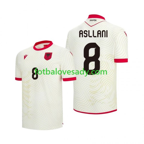 Albánie Kristjan Asllani 8 Muži Fotbalový dres Venkovní Mistrovství světa 2026 Krátký rukáv