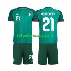 Alžírsko Ramy Bensebaini 21 2026 Děti Fotbalový dres Venkovní Krátký rukáv