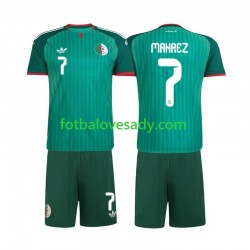 Alžírsko Riyad Mahrez 7 2026 Děti Fotbalový dres Venkovní Krátký rukáv