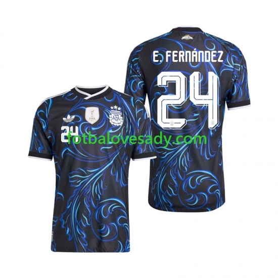 Argentina Enzo Fernandez 24 Muži Fotbalový dres Venkovní Mistrovství světa 2026 Krátký rukáv
