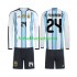 Argentina Enzo Fernandez 24 Děti Fotbalový dres Domácí Mistrovství světa 2026 Dlouhý rukáv