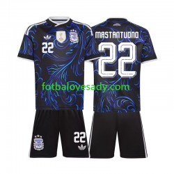 Argentina Franco Mastantuono 22 Děti Fotbalový dres Venkovní Mistrovství světa 2026 Krátký rukáv