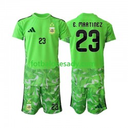Argentina Brankář Emiliano Martinez 23 Děti Fotbalový dres Třetí Mistrovství světa 2026 Krátký rukáv