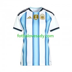 Argentina Ženy Fotbalový dres Domácí Mistrovství světa 2026 Krátký rukáv