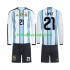 Argentina Jose Manuel Lopez 21 Děti Fotbalový dres Domácí Mistrovství světa 2026 Dlouhý rukáv