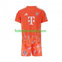 FC Bayern Mnichov Brankář Děti Fotbalový dres Venkovní 2026-2027 Krátký rukáv