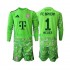 FC Bayern Mnichov Brankář Manuel Neuer 1 Děti Fotbalový dres Domácí 2026-2027 Dlouhý rukáv