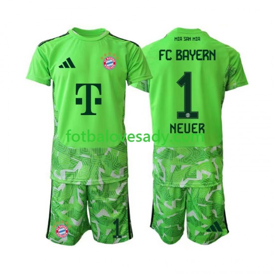 FC Bayern Mnichov Brankář Manuel Neuer 1 Děti Fotbalový dres Domácí 2026-2027 Krátký rukáv