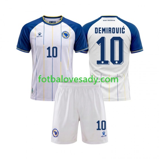 Bosna a Hercegovina Ermedin Demirovic 10 Děti Fotbalový dres Venkovní Mistrovství světa 2026 Krátký rukáv
