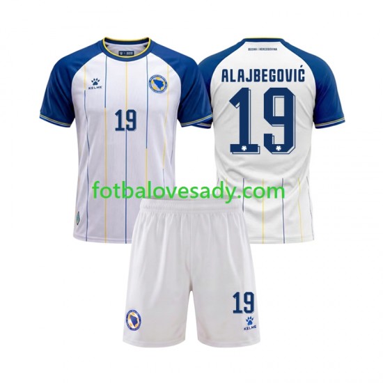 Bosna a Hercegovina Kerim Alajbegovic 19 Děti Fotbalový dres Venkovní Mistrovství světa 2026 Krátký rukáv
