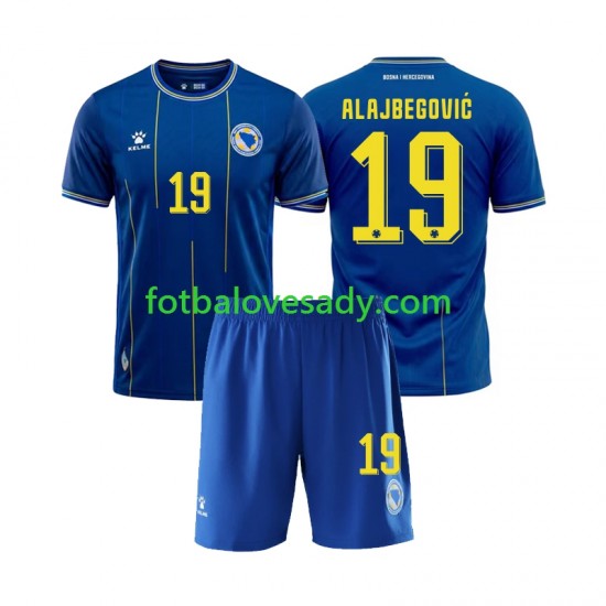 Bosna a Hercegovina Kerim Alajbegovic 19 Děti Fotbalový dres Domácí Mistrovství světa 2026 Krátký rukáv