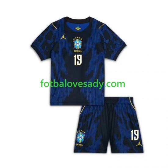 Brazílie Endrick 19 Děti Fotbalový dres Venkovní Mistrovství světa 2026 Krátký rukáv
