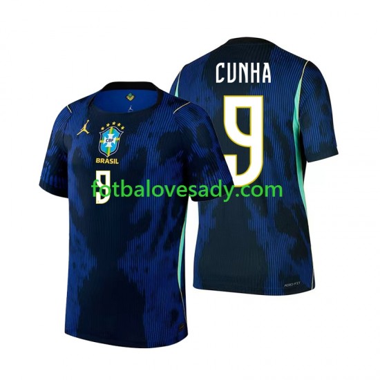 Brazílie Matheus Cunha 9 Muži Fotbalový dres Venkovní Mistrovství světa 2026 Krátký rukáv