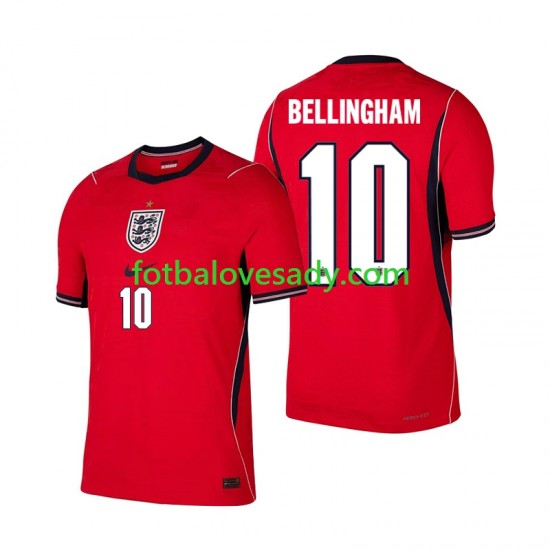 Anglie Jude Bellingham 10 Muži Fotbalový dres Venkovní Mistrovství světa 2026 Krátký rukáv